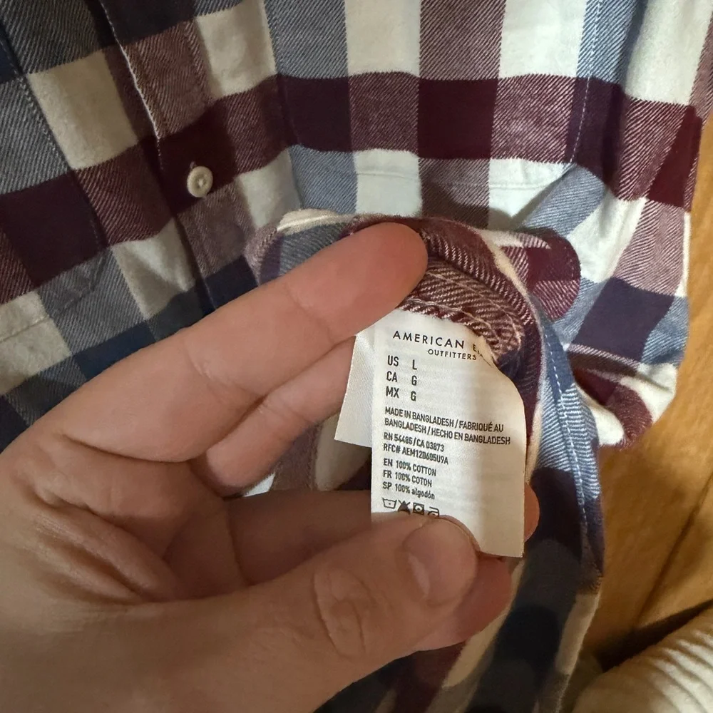 NWT | Men’s American Eagle Flannel Shirt